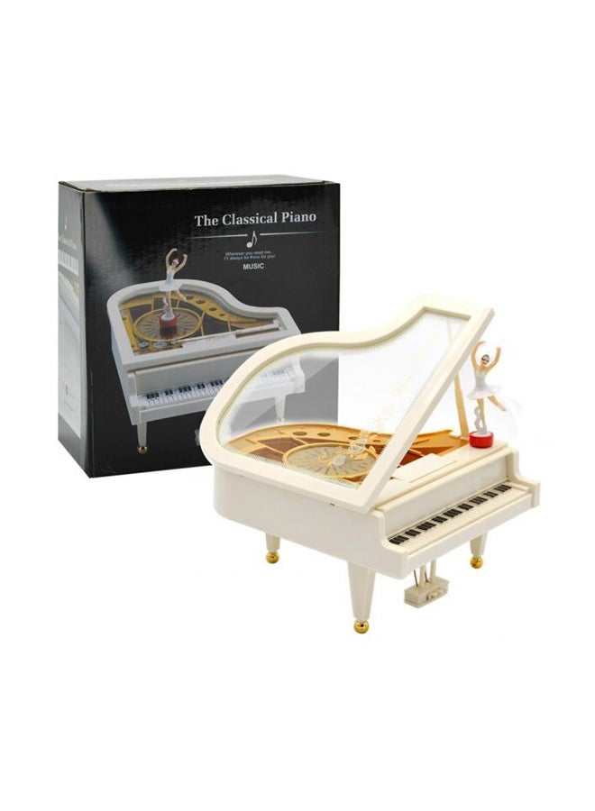Piano Box With Rotary Musical Toy 