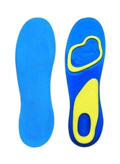 Generic Active Gel Silicone Insoles Blue/Yellow  - Image 1