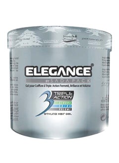 Elegance Triple Action Professional Hair Gel 500ml 