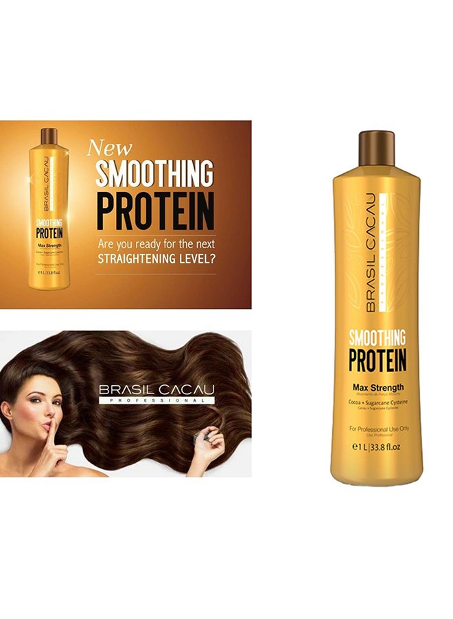 برازيل كاكاو مستحضر غني بالبروتين البرازيلي لمعالجة الشعر وتقويته وتنعيمه 1000ملليلتر - Image 2