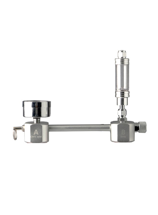 نظام مولد لثاني أكسيد الكربون لأحواض السمك فضي 22 x 6 x 12سم - Image 1