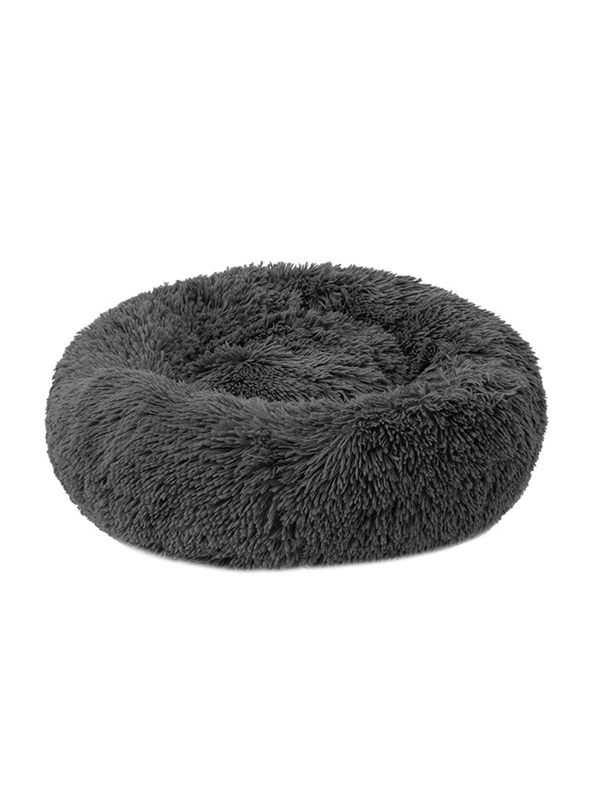 Generic Soft Plush Round Pet Bed Grey 24 x 13 x 19centimeter  - Image 1