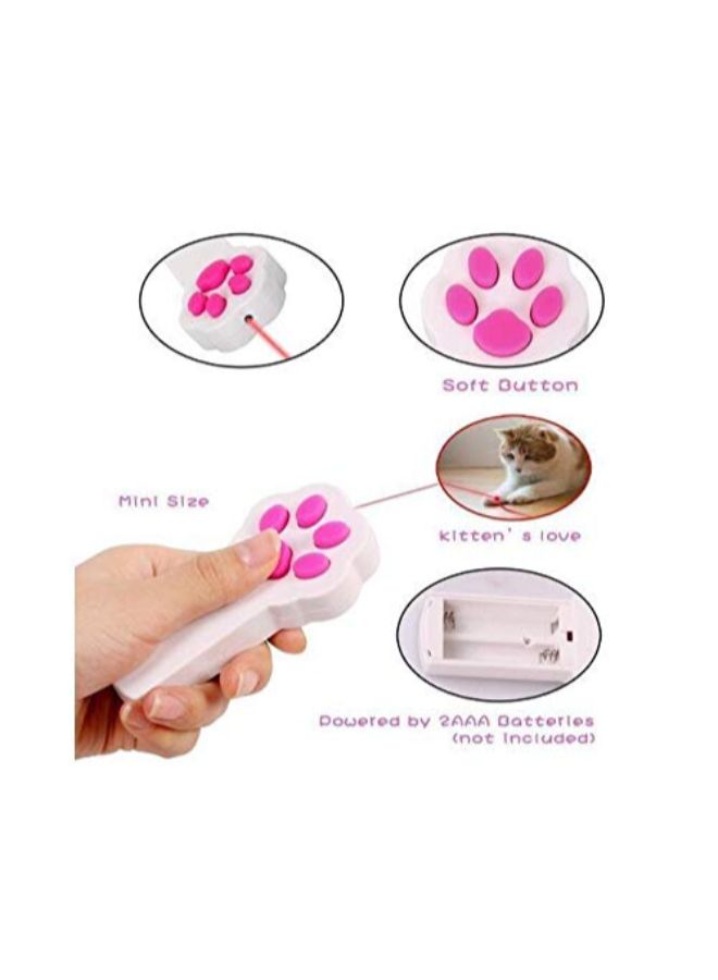 Laser Pointer Toy For Cat Pink 4.2inch
