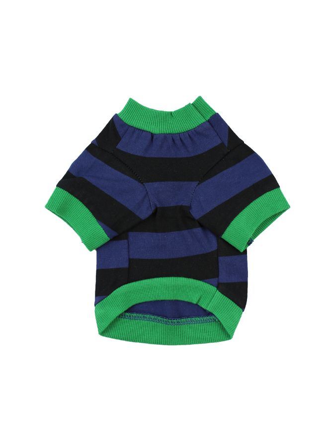 Leaf Printed Pet T-Shirt Multicolour S - Image 2