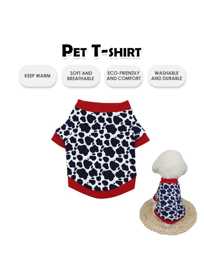 Generic Printed Pet T-Shirt Multicolour S - Image 3