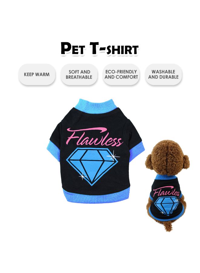 Generic Flawless Printed Pet T-Shirt Multicolour M - Image 3
