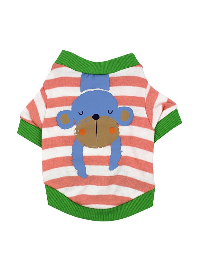 تيشيرت مطبوع للحيوانات الأليفة متعدد الألوان L - Image 1
