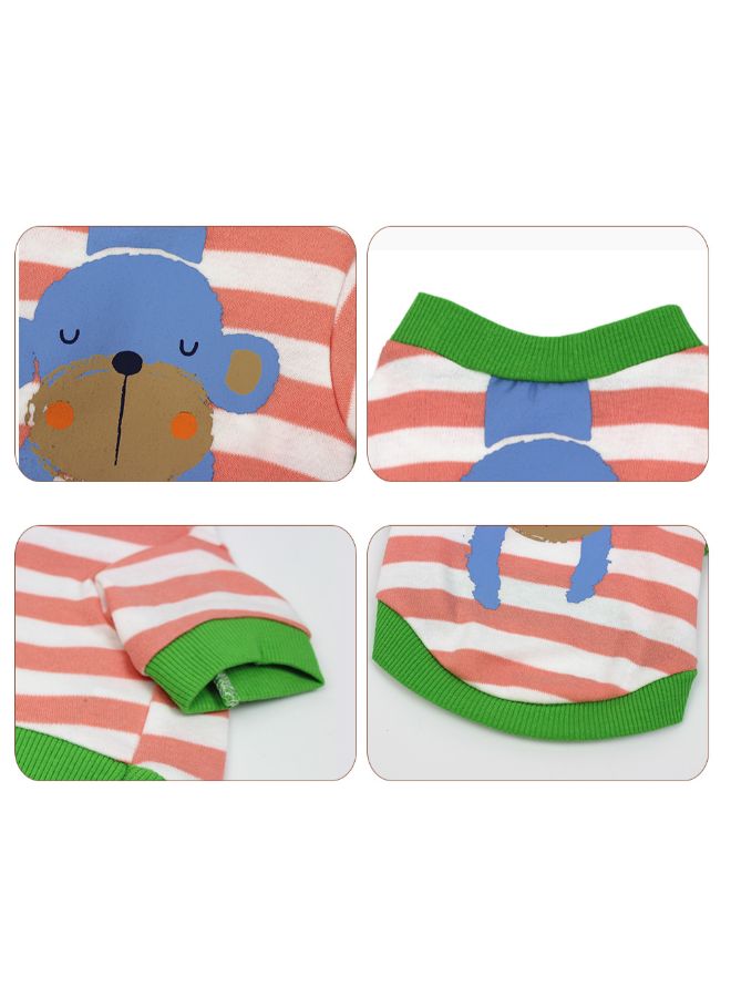 تيشيرت مطبوع للحيوانات الأليفة متعدد الألوان L - Image 4