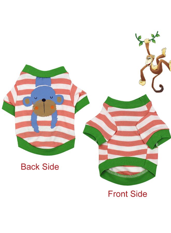 تيشيرت مطبوع للحيوانات الأليفة متعدد الألوان L - Image 2