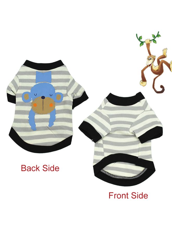 Generic Printed Pet T-Shirt Multicolour M - Image 2