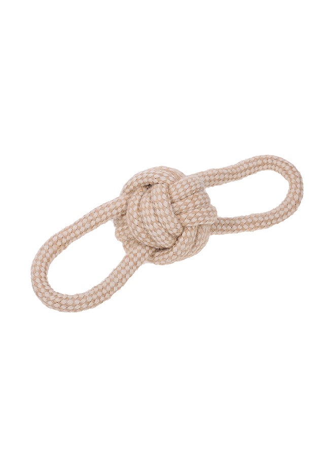عقدة حبل مضغ الحيوانات الأليفة بيج 10x8x9سم - Image 1