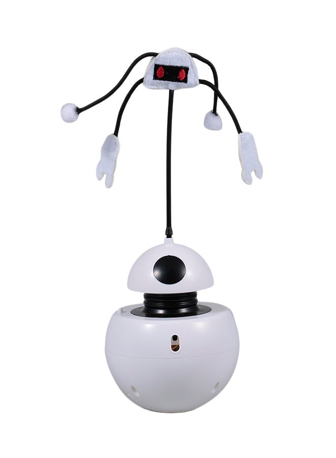 3-In-1 Rotating Tumbler Ball Toy White 25x6x16.50cm - Image 1