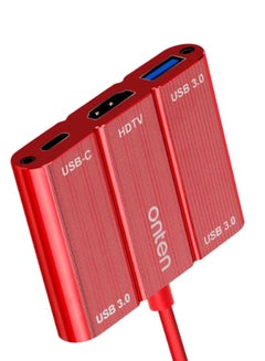 onten Type-C To HDMI Adapter Red  - Image 2