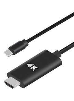 onten Type-C To HDMI Cable Black  - Image 2