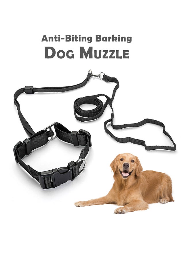 Adjustable Barking Muzzles For Dog Black 7x2.50x6cm - Image 5