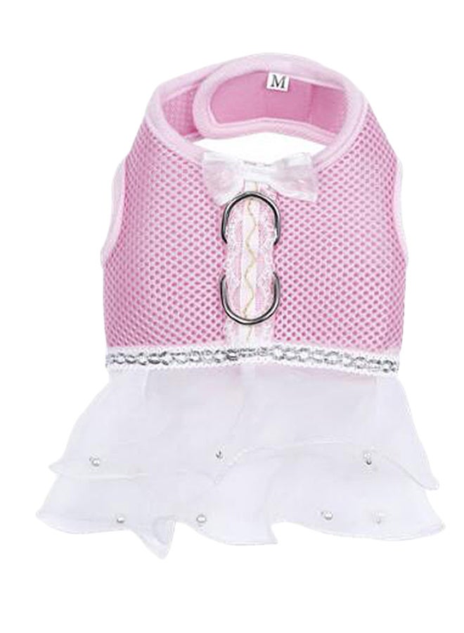 Generic Tutu Skirt For Pet Pink/White 24x1.50x23cm - Image 1