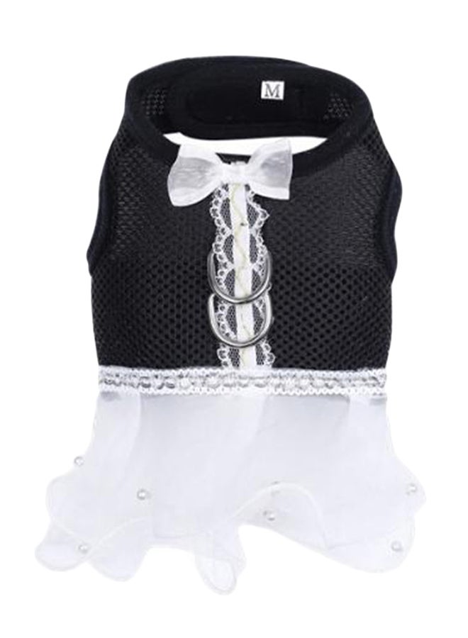 Generic Tutu Skirt For Pet Black/White 24x1.50x23cm