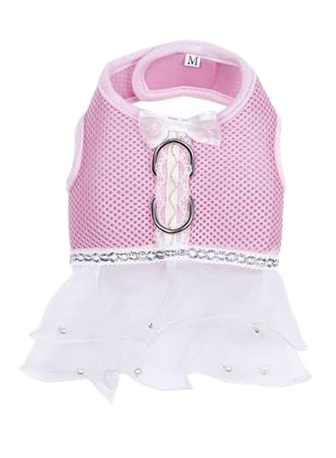 Generic Tutu Skirt For Pet Pink/White 19x1.50x18cm - Image 1