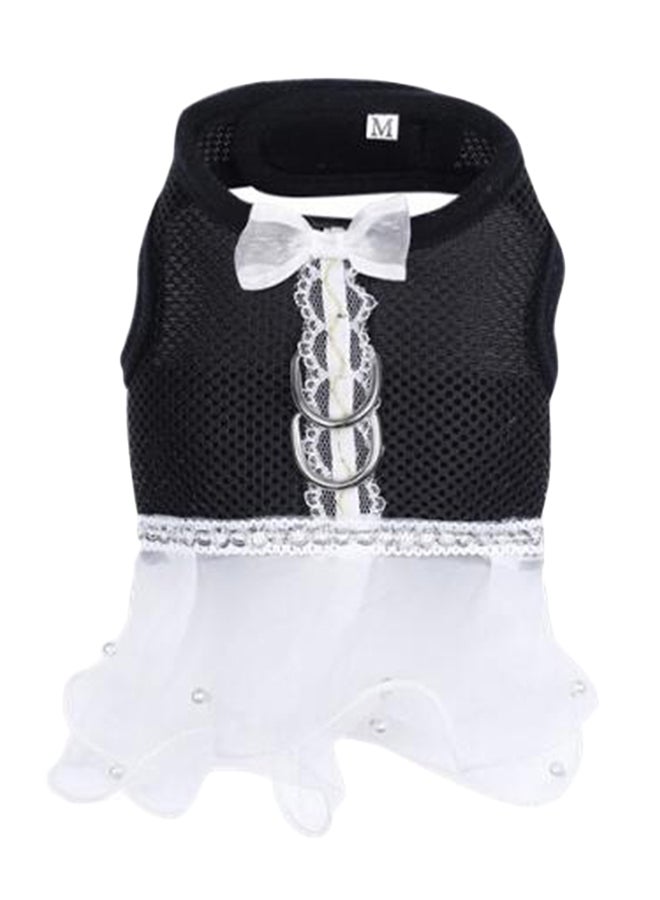 Generic Tutu Skirt For Pet Black/White 19x1.50x18cm - Image 1