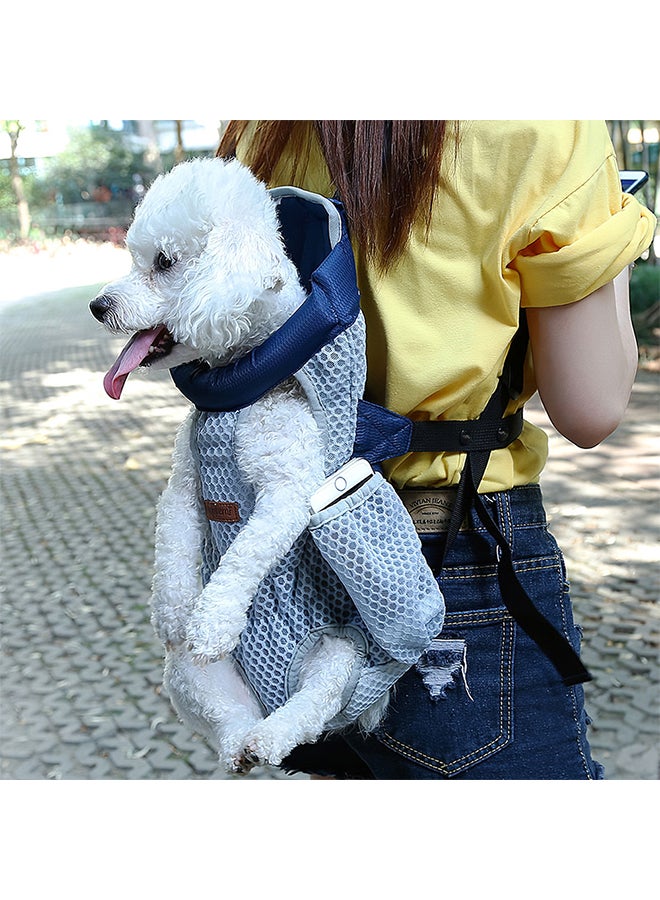 Generic Chest Canvas Bag For Pet Grey/Blue 25 X 4 X 20cm  - Image 2