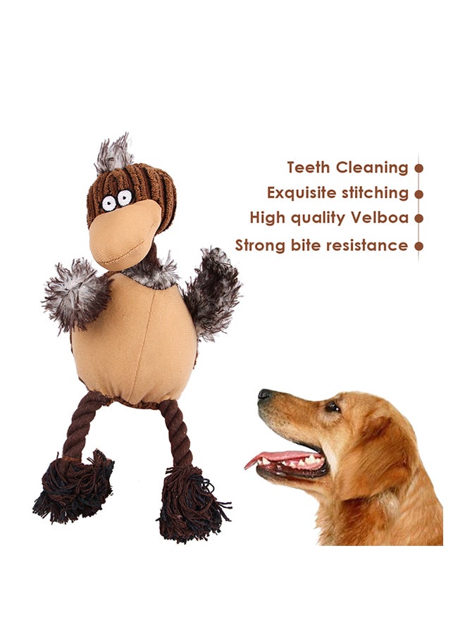 Squeaky Dog Chew Toy Coffee 29 x 5 x 12centimeter - Image 2