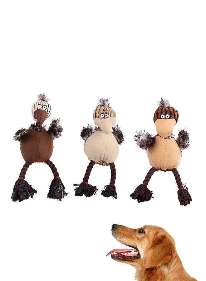 Squeaky Dog Chew Toy Coffee 29 x 5 x 12centimeter - Image 3