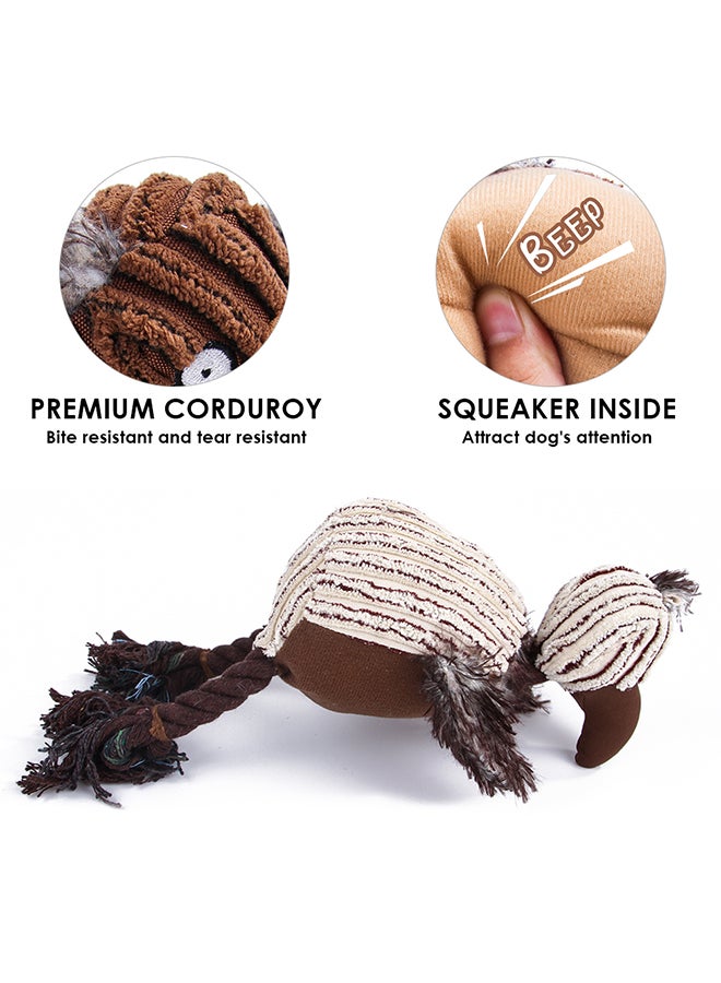 لعبة مضغ للكلاب تصدر صوتاً كاكي 29 x 5 x 12سم - Image 2