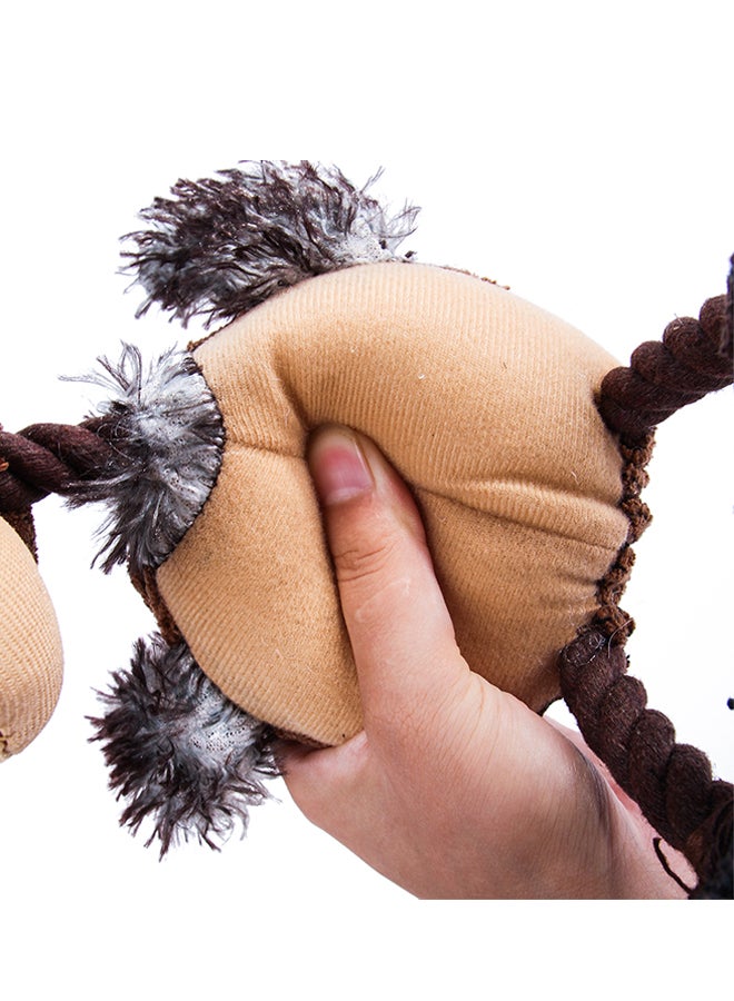 لعبة مضغ للكلاب تصدر صوتاً كاكي 29 x 5 x 12سم - Image 5