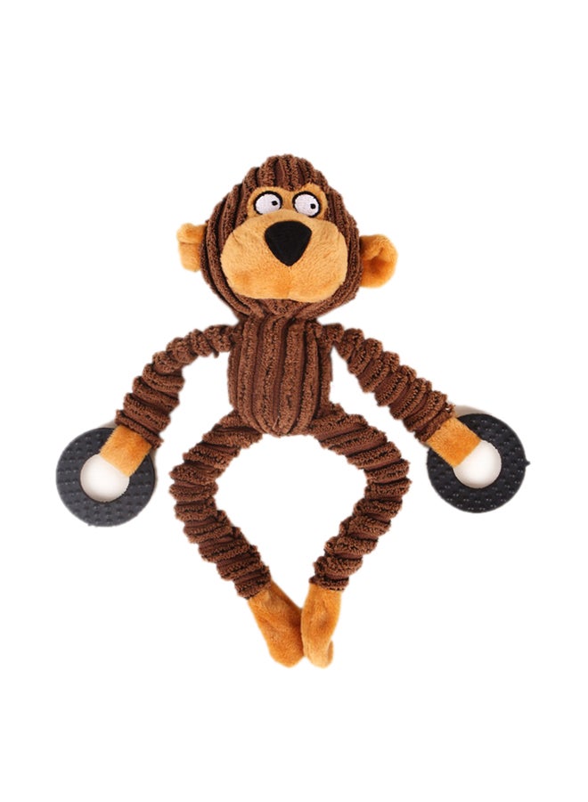 Squeaky Dog Chew Toy Coffee 25 x 5 x 22cm - Image 1