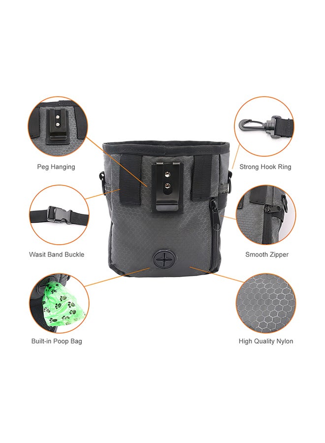 Generic Dog Treat Pouch Dark Grey 20 X 6 X 20cm  - Image 2