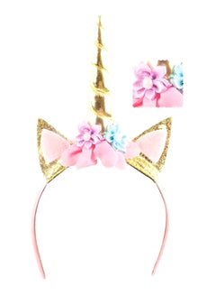 Seemo Unicorn Princess Party Dress With Hair Band Purple  - Image 3
