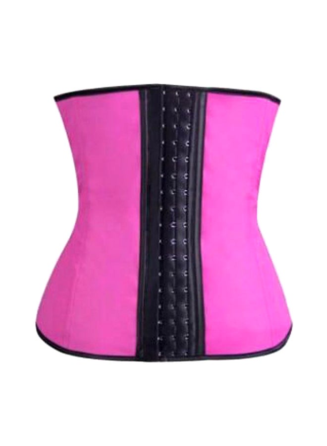 مشد يأخذ شكل الجسم وردي/ أسود - Image 1