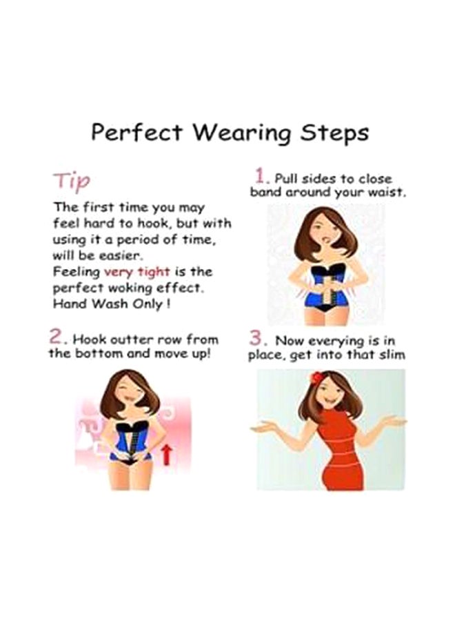 مشد تيريليني وردي/ أسود - Image 2