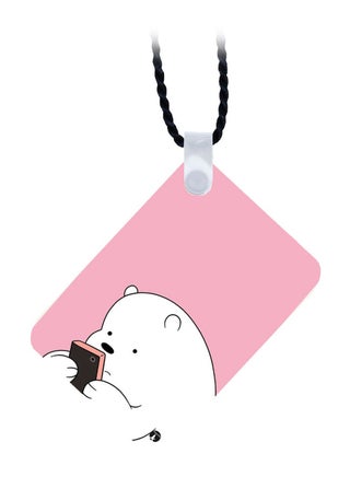 Wooden We Bare Bear Pendant Necklace - v1568742333/N29980948A_1