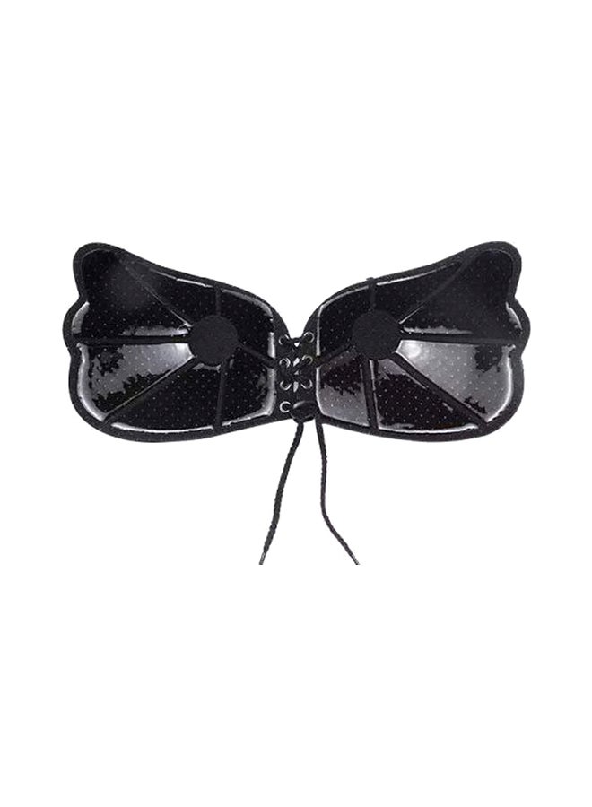 Silicone Push-Up Bra Black - Image 2