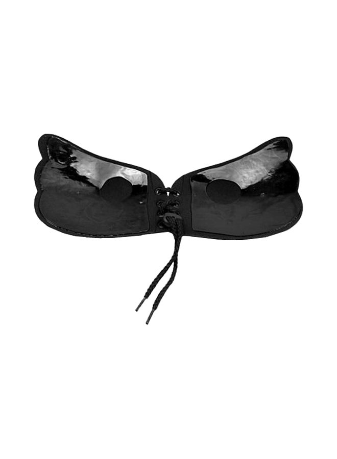 Silicone Push-Up Bra Black - Image 2