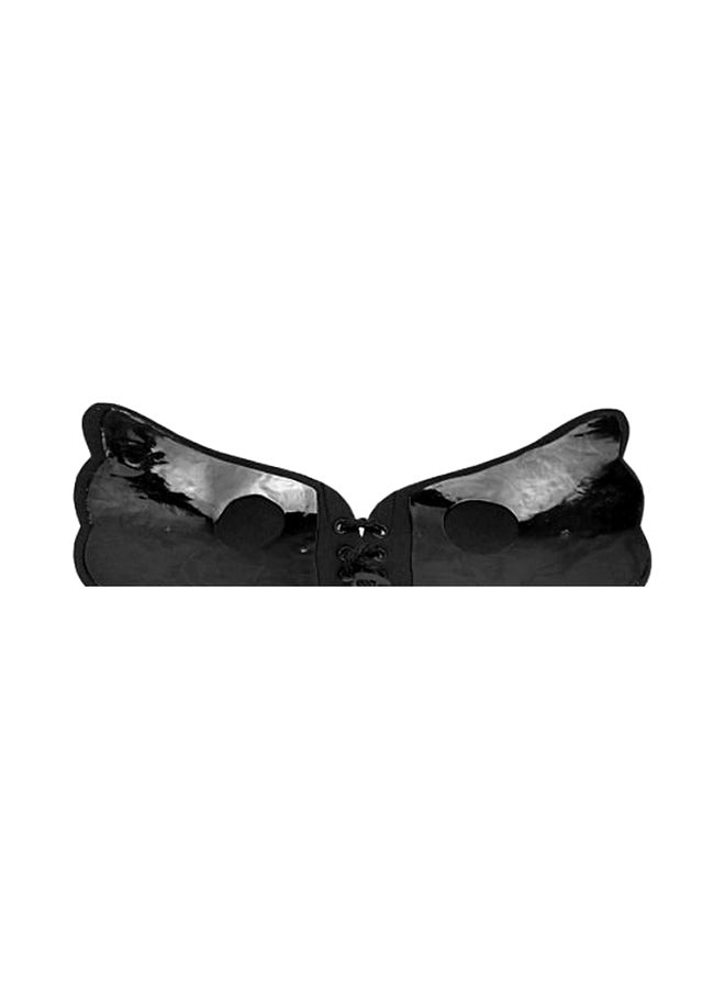 Silicone Push-Up Bra Black - Image 3