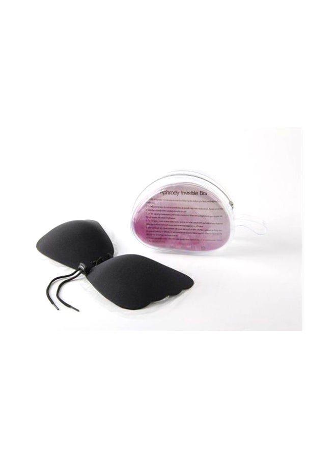 Silicone Stick-On Bra Black - Image 2