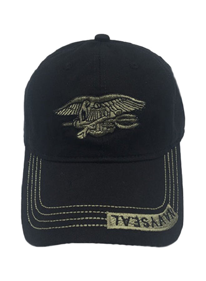 Personalitity Camouflage Military Cap Black - Image 3