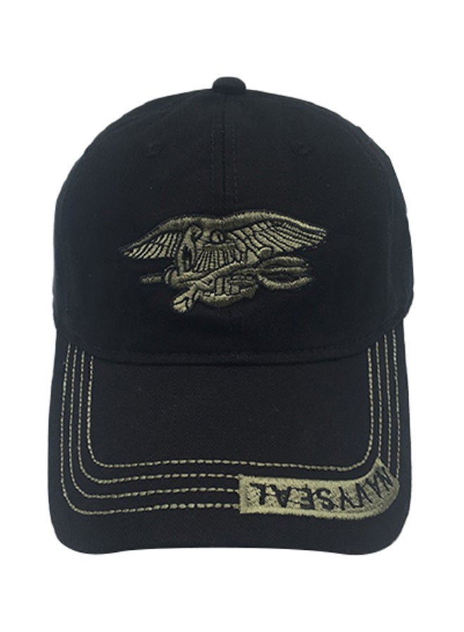 Personalitity Camouflage Military Cap Black - Image 1