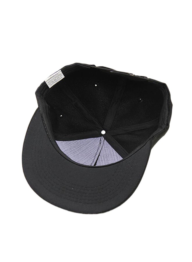 قبعة بيسبول بنمط هيب هوب أسود - Image 3