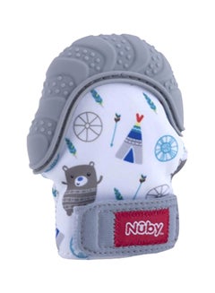 Nuby Soothing Teething Mitten With Bag  - Image 1