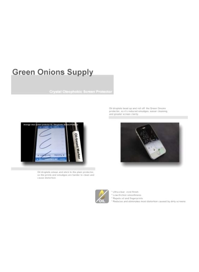 Green Onions Supply - 2-Piece Screen Protector For Google Nexus 5 Clear - Image 1