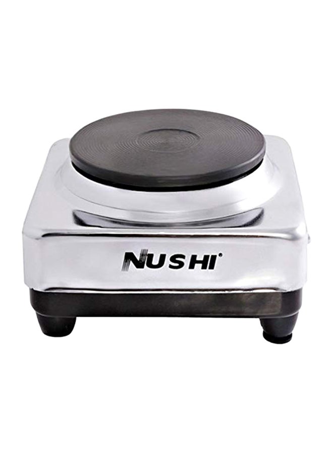 نوشي - موقد تسخين بشعلة واحدة مصنوع من حديد الزهر 300.0 W NS-2303 أسود/فضي - Image 1
