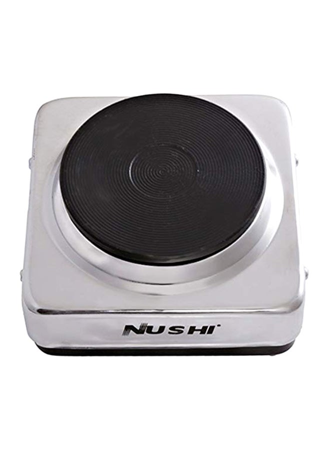 نوشي - موقد تسخين بشعلة واحدة مصنوع من حديد الزهر 300.0 W NS-2303 أسود/فضي - Image 1