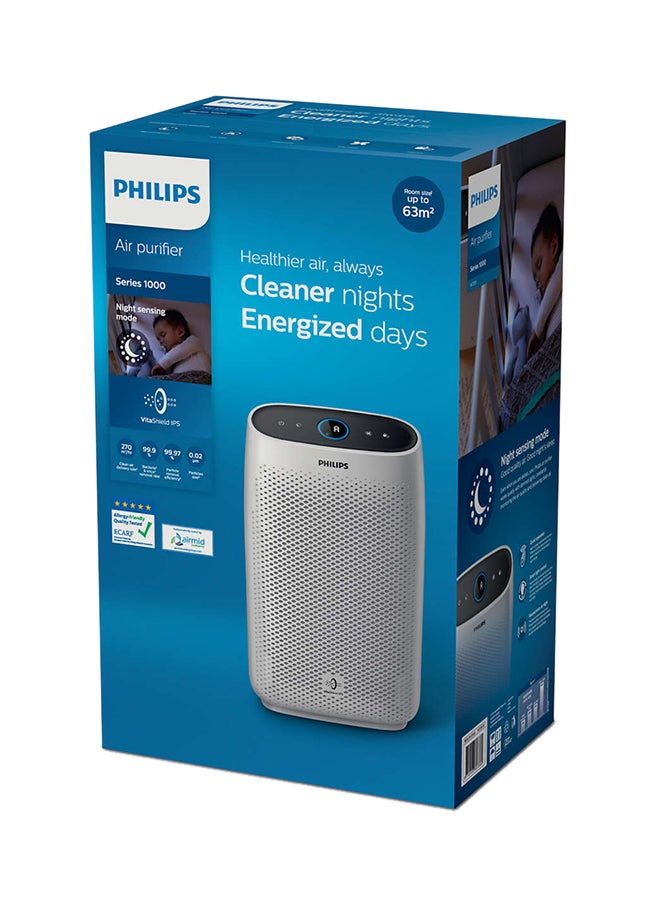 Philips - Air Purifier AC1215/30 Silver/Black - Image 1