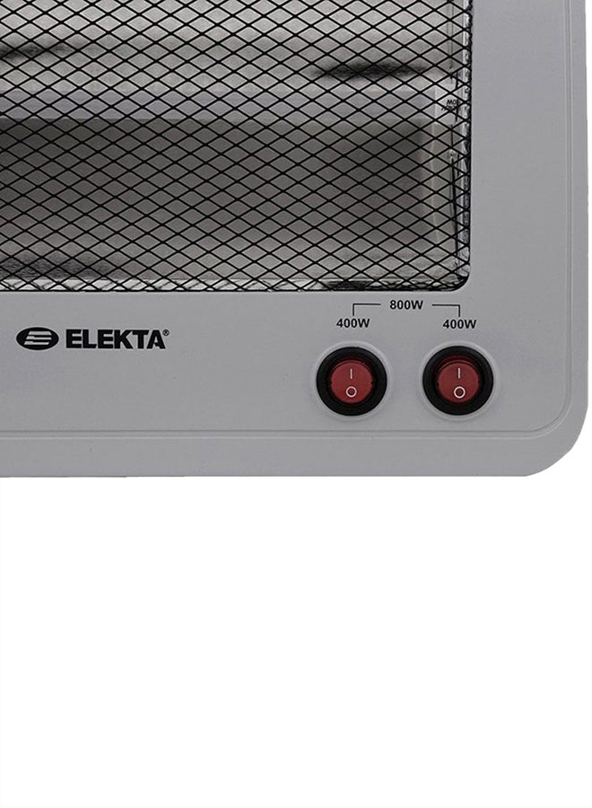 ELEKTA - Halogen Room Heater 800W 800.0 W EHQ-701 Grey - Image 1