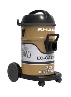 SHARP Vacuum Cleaner 22 L 2400 W ECCA2422 Black/Yellow  - Image 2