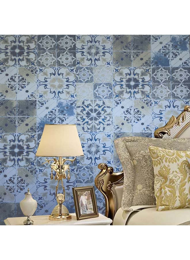 Waterproof Multipurpose Decorative Wall Sticker Blue 45x200cm - Image 1