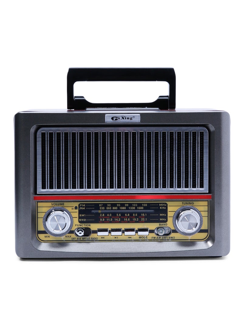 PUXING Portable Bluetooth Radio Speaker With USB Charging Cable M-1181BT Multicolour - Image 1